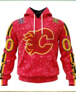 NHL Calgary Flames Special 2024 All Star Game Design Hoodie