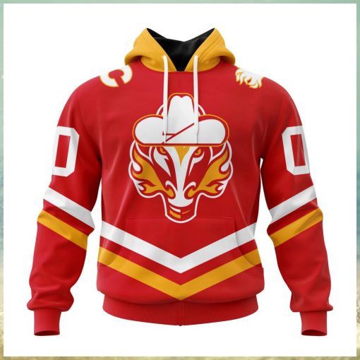 NHL Calgary Flames Special City Connect Design Hoodie