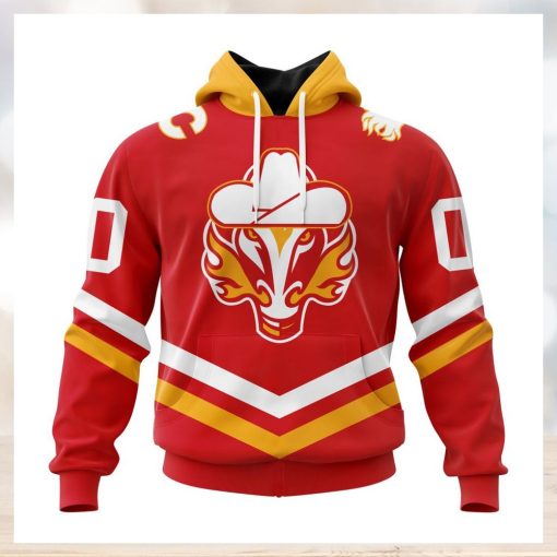 NHL Calgary Flames Special City Connect Design Hoodie