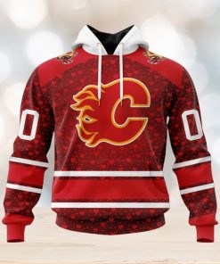 NHL Calgary Flames Special Gift For Valentines Day Hoodie