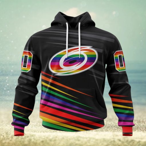 NHL Carolina Hurricanes Special Pride Design Hockey Is For Everyone Hoodie