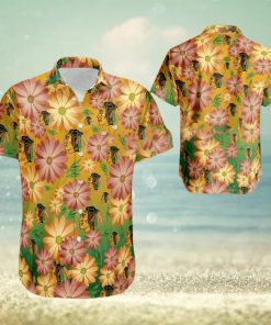 NHL Chicago Blackhawks Logo Flower New Style Hawaiian Shirt AOP Gift Beach