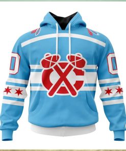 NHL Chicago Blackhawks Special City Connect Design Hoodie