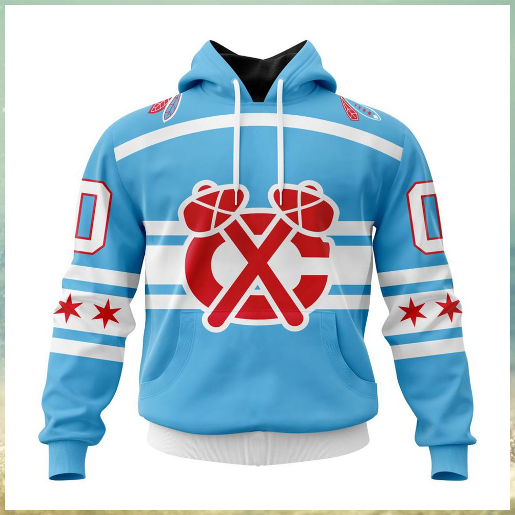 NHL Chicago Blackhawks Special City Connect Design Hoodie NHL Chicago Blackhawks Special City Connect Design Hoodie