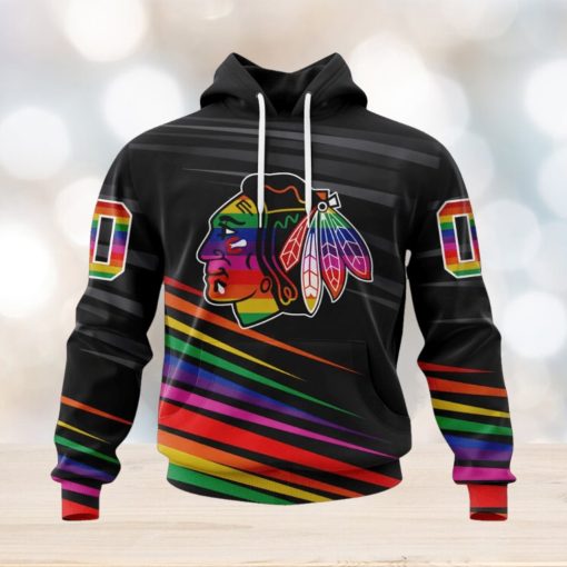 NHL Chicago Blackhawks Special Pride Design Hockey Is For Everyone Hoodie