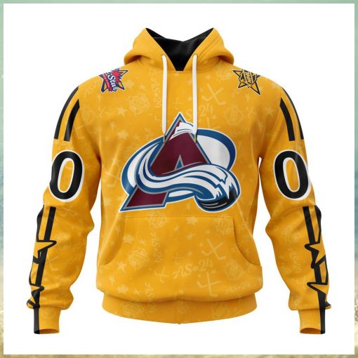 NHL Colorado Avalanche Special 2024 All Star Game Design Hoodie