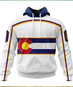 NHL Colorado Avalanche Special City Connect Design Hoodie