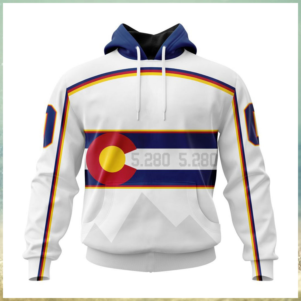 NHL Colorado Avalanche Special City Connect Design Hoodie NHL Colorado Avalanche Special City Connect Design Hoodie