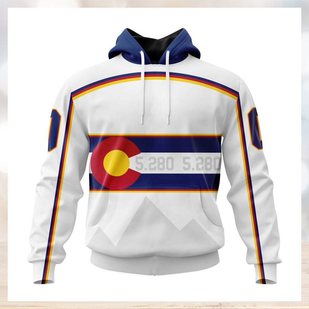 NHL Colorado Avalanche Special City Connect Design Hoodie NHL Colorado Avalanche Special City Connect Design Hoodie
