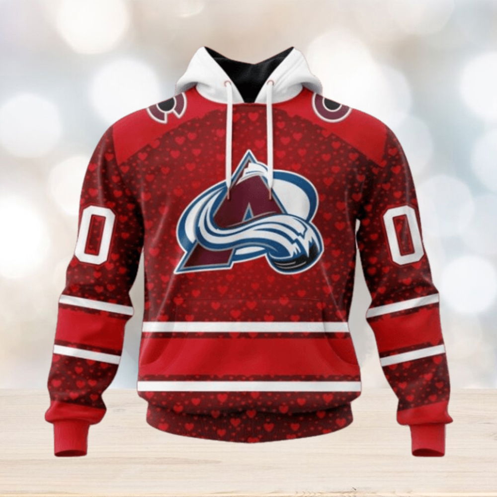 NHL Colorado Avalanche Special Gift For Valentines Day Hoodie NHL Colorado Avalanche Special Gift For Valentines Day Hoodie