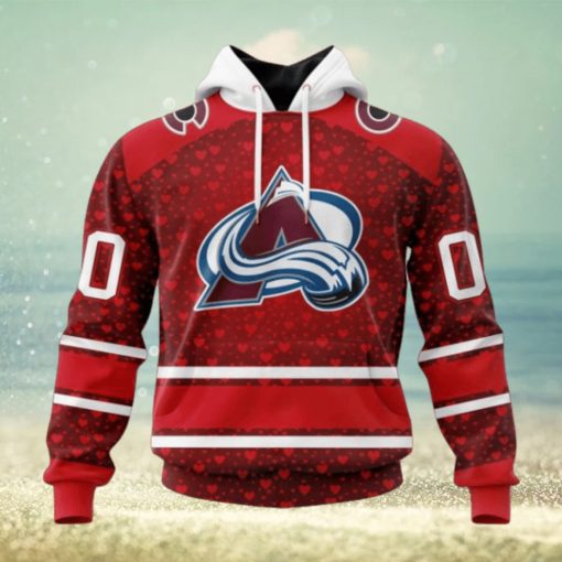 NHL Colorado Avalanche Special Gift For Valentines Day Hoodie