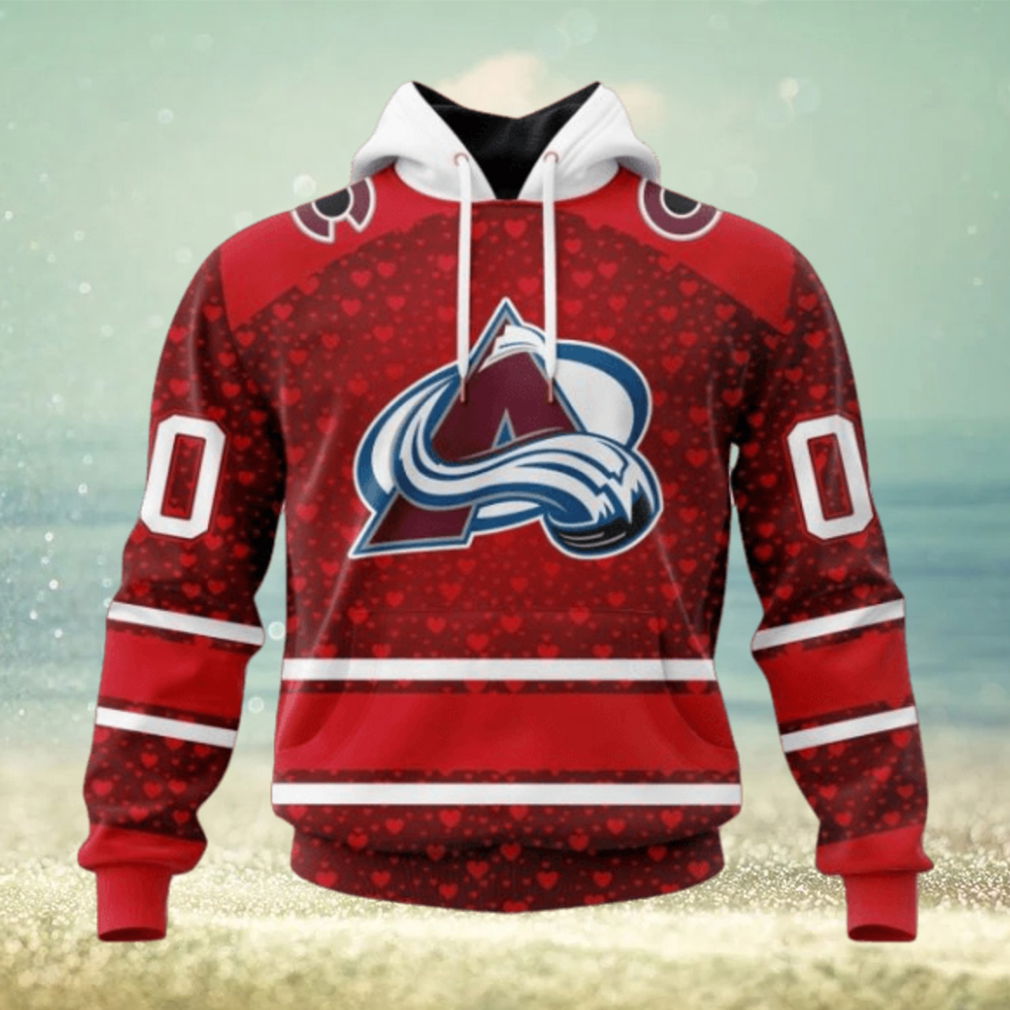 NHL Colorado Avalanche Special Gift For Valentines Day Hoodie NHL Colorado Avalanche Special Gift For Valentines Day Hoodie