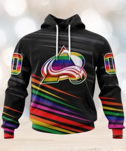 NHL Colorado Avalanche Special Pride Design Hockey Is For Everyone Hoodie