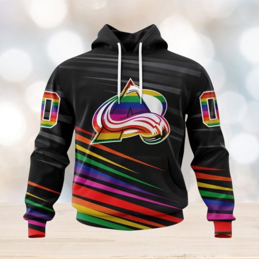 NHL Colorado Avalanche Special Pride Design Hockey Is For Everyone Hoodie