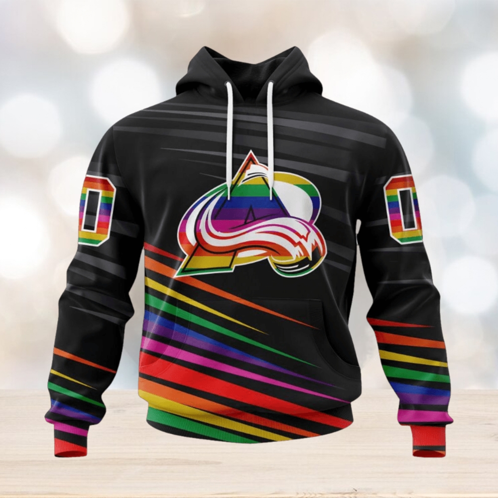 NHL Colorado Avalanche Special Pride Design Hockey Is For Everyone Hoodie NHL Colorado Avalanche Special Pride Design Hockey Is For Everyone Hoodie