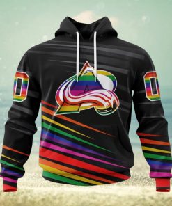 NHL Colorado Avalanche Special Pride Design Hockey Is For Everyone Hoodie