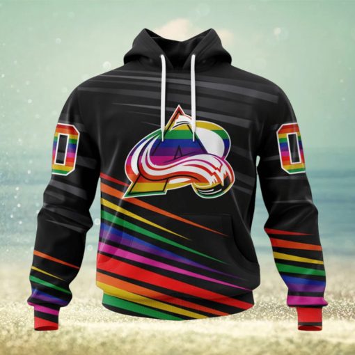 NHL Colorado Avalanche Special Pride Design Hockey Is For Everyone Hoodie