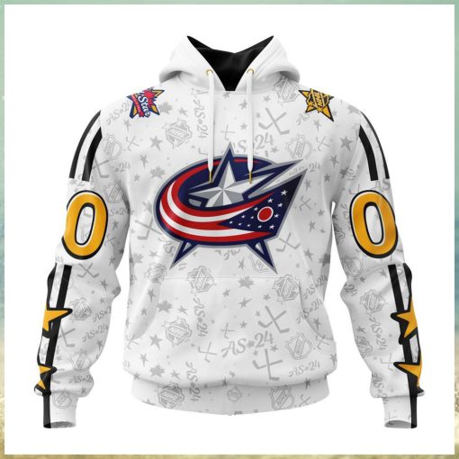 NHL Columbus Blue Jackets Special 2024 All Star Game Design Hoodie