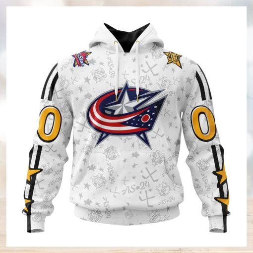 NHL Columbus Blue Jackets Special 2024 All Star Game Design Hoodie