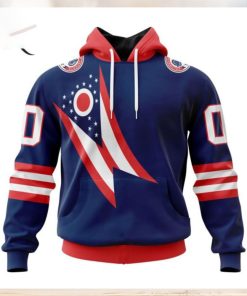 NHL Columbus Blue Jackets Special City Connect Design Hoodie