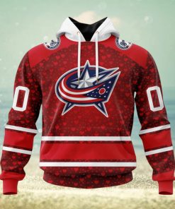 NHL Columbus Blue Jackets Special Gift For Valentines Day Hoodie