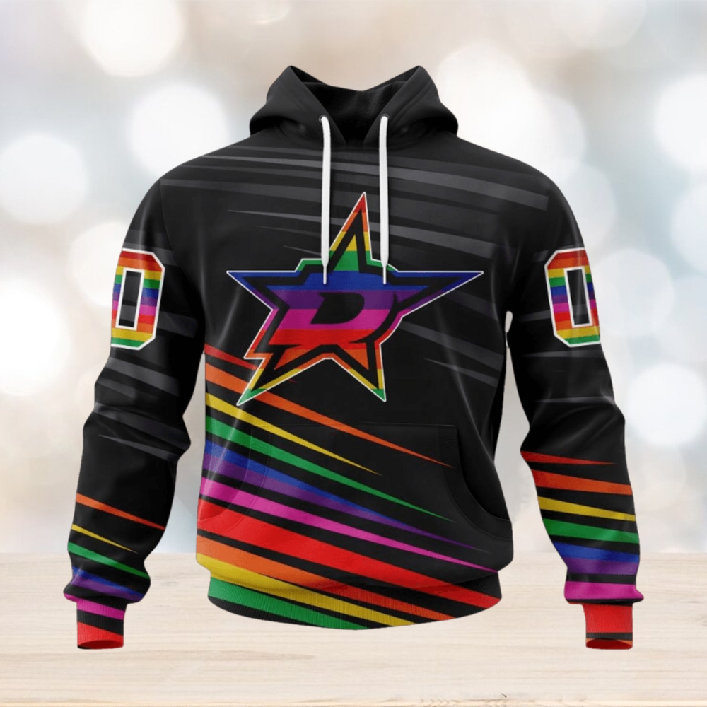 NHL Dallas Stars Special Pride Design Hockey Is For Everyone Hoodie NHL Dallas Stars Special Pride Design Hockey Is For Everyone Hoodie