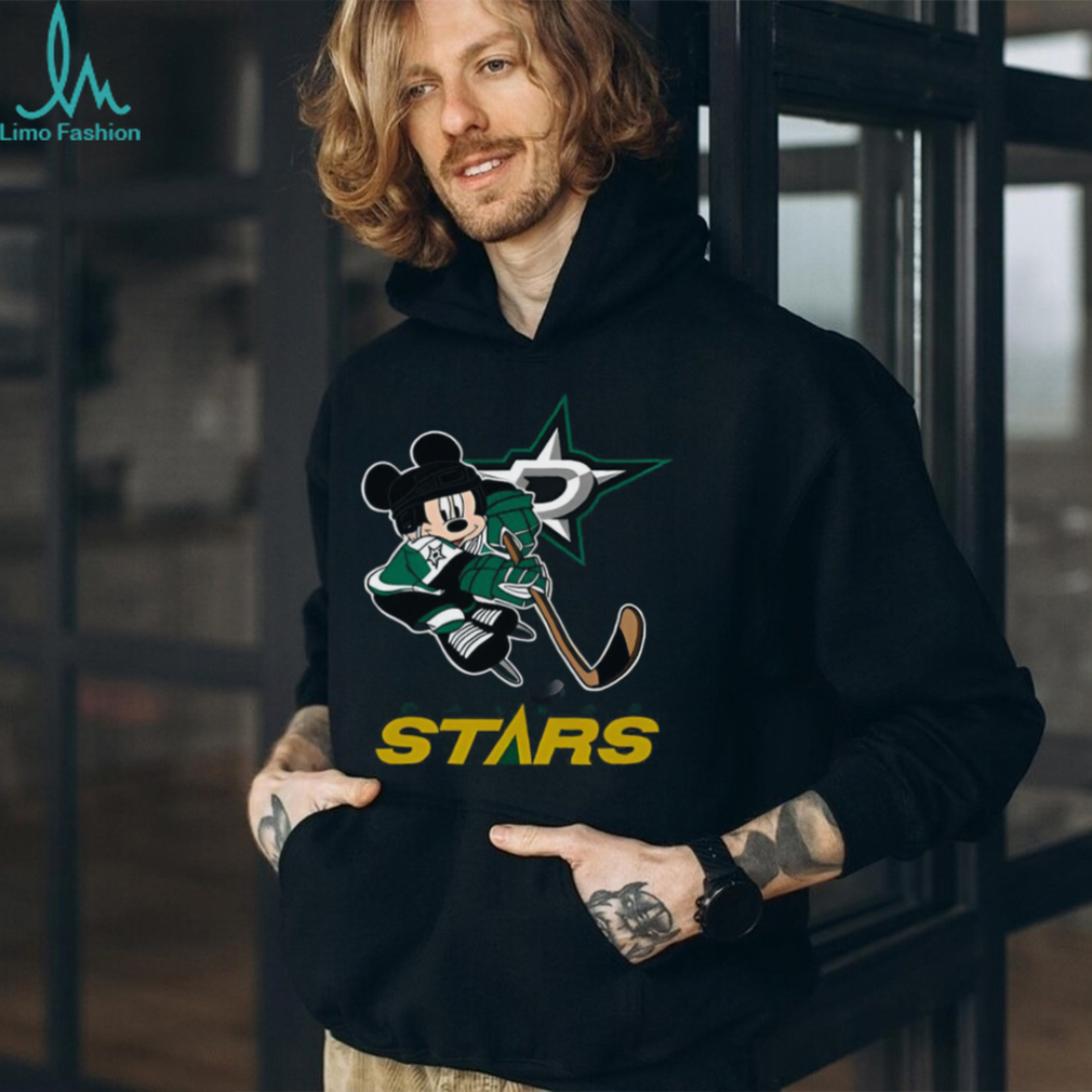 NHL Dallas Stars T Shirt Mickey Mouse Disney Hockey NHL Dallas Stars T Shirt Mickey Mouse Disney Hockey