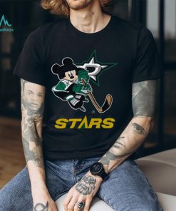 NHL Dallas Stars T Shirt Mickey Mouse Disney Hockey