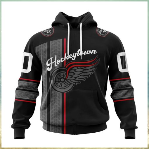 NHL Detroit Red Wings Special City Connect Design Hoodie