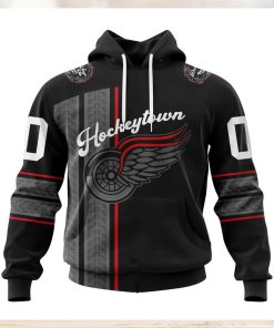 NHL Detroit Red Wings Special City Connect Design Hoodie