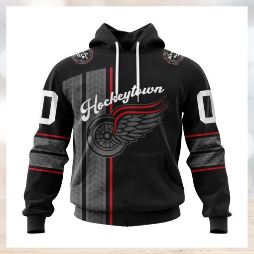 NHL Detroit Red Wings Special City Connect Design Hoodie