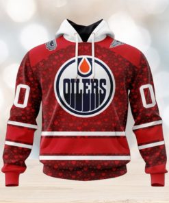 NHL Edmonton Oilers Special Gift For Valentines Day Hoodie