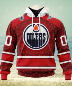 NHL Edmonton Oilers Special Gift For Valentines Day Hoodie