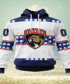 NHL Florida Panthers Hoodie Autism Awareness 3D Hoodie For Hockey Fans