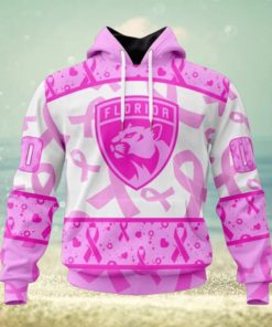NHL Florida Panthers Hoodie Special Pink October Breast Cancer Awareness Month Hoodie