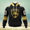 NHL Colorado Avalanche Special Black And Gold Design Hoodie