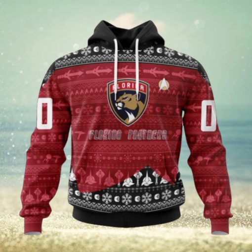 NHL Florida Panthers Special Star Trek Design Hoodie