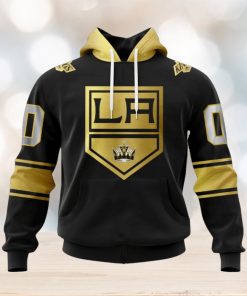 NHL Los Angeles Kings Special Black And Gold Design Hoodie