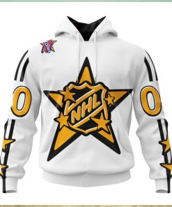 NHL Metropolitan Division Personalized 2024 NHL All Star Game White Kits Hoodie