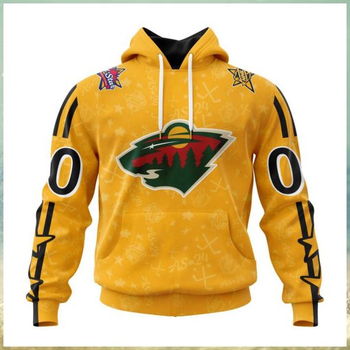 NHL Minnesota Wild Special 2024 All Star Game Design Hoodie