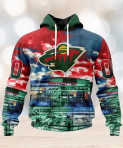 NHL Minnesota Wild Special Design With Xcel Energy Center Hoodie