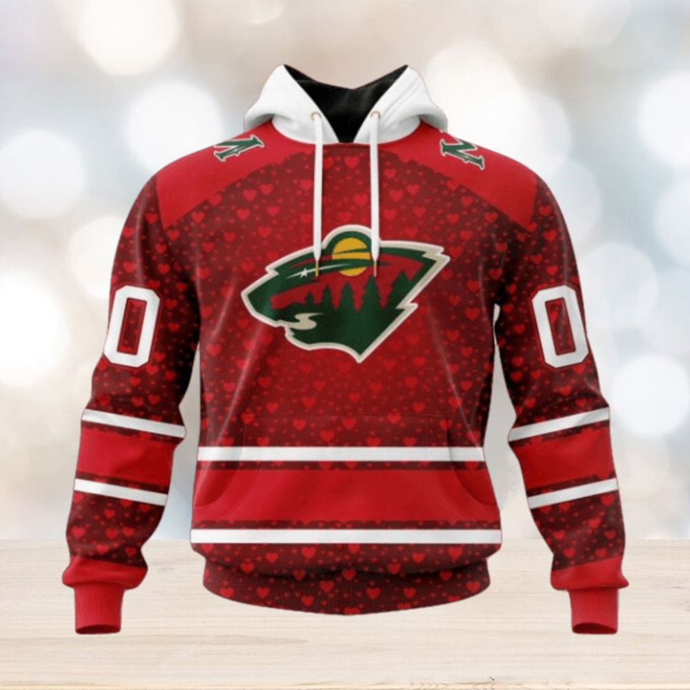 NHL Minnesota Wild Special Gift For Valentines Day Hoodie NHL Minnesota Wild Special Gift For Valentines Day Hoodie