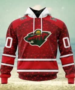 NHL Minnesota Wild Special Gift For Valentines Day Hoodie