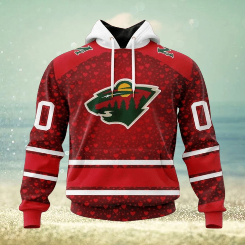 NHL Minnesota Wild Special Gift For Valentines Day Hoodie NHL Minnesota Wild Special Gift For Valentines Day Hoodie