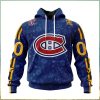 NHL Montreal Canadiens Special City Connect Design Hoodie