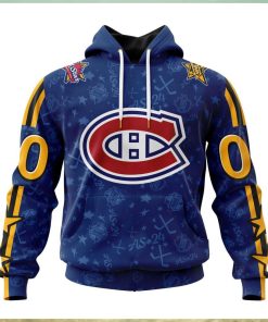 NHL Montreal Canadiens Special 2024 All Star Game Design Hoodie