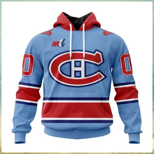 NHL Montreal Canadiens Special City Connect Design Hoodie