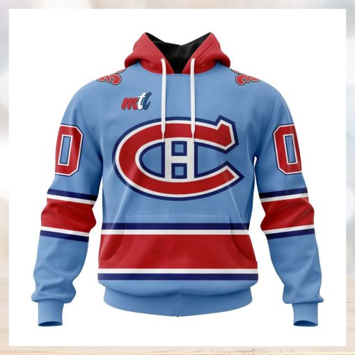 NHL Montreal Canadiens Special City Connect Design Hoodie