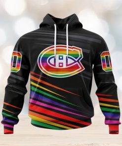 NHL Montreal Canadiens Special Pride Design Hockey Is For Everyone Hoodie