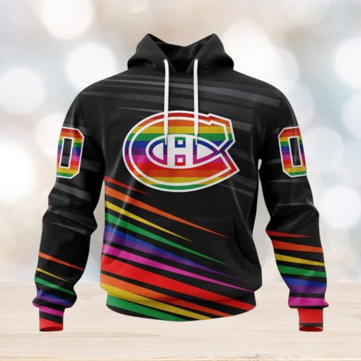 NHL Montreal Canadiens Special Pride Design Hockey Is For Everyone Hoodie